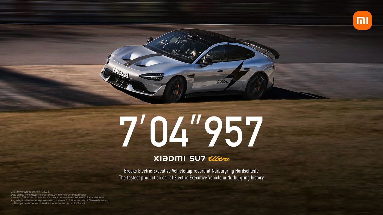 Xiaomi SU7 Ultra Nürburgring Edition: El Cuatro Puertas Homologado Más Rápido en el "Infierno Verde"
