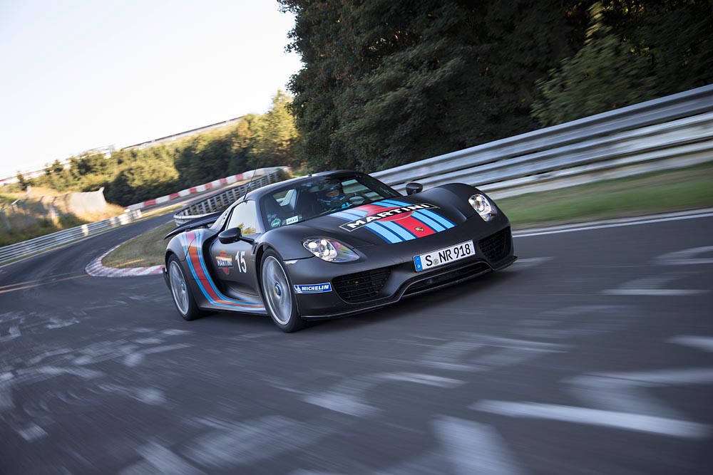 Porsche 918 Spyder: Record en Nürburgring para un coche de producción en 2013