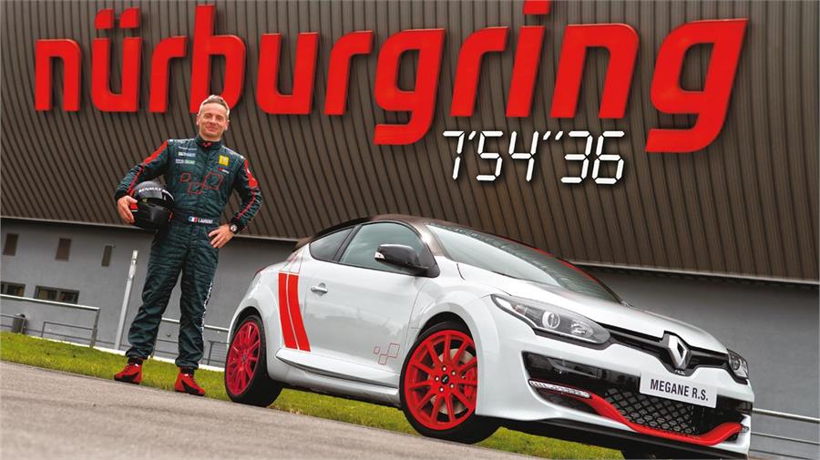 El Mégane RS 275 Trophy-R se Coronó Como el Vehículo de Tracción Delantera Más Rápido del Ring